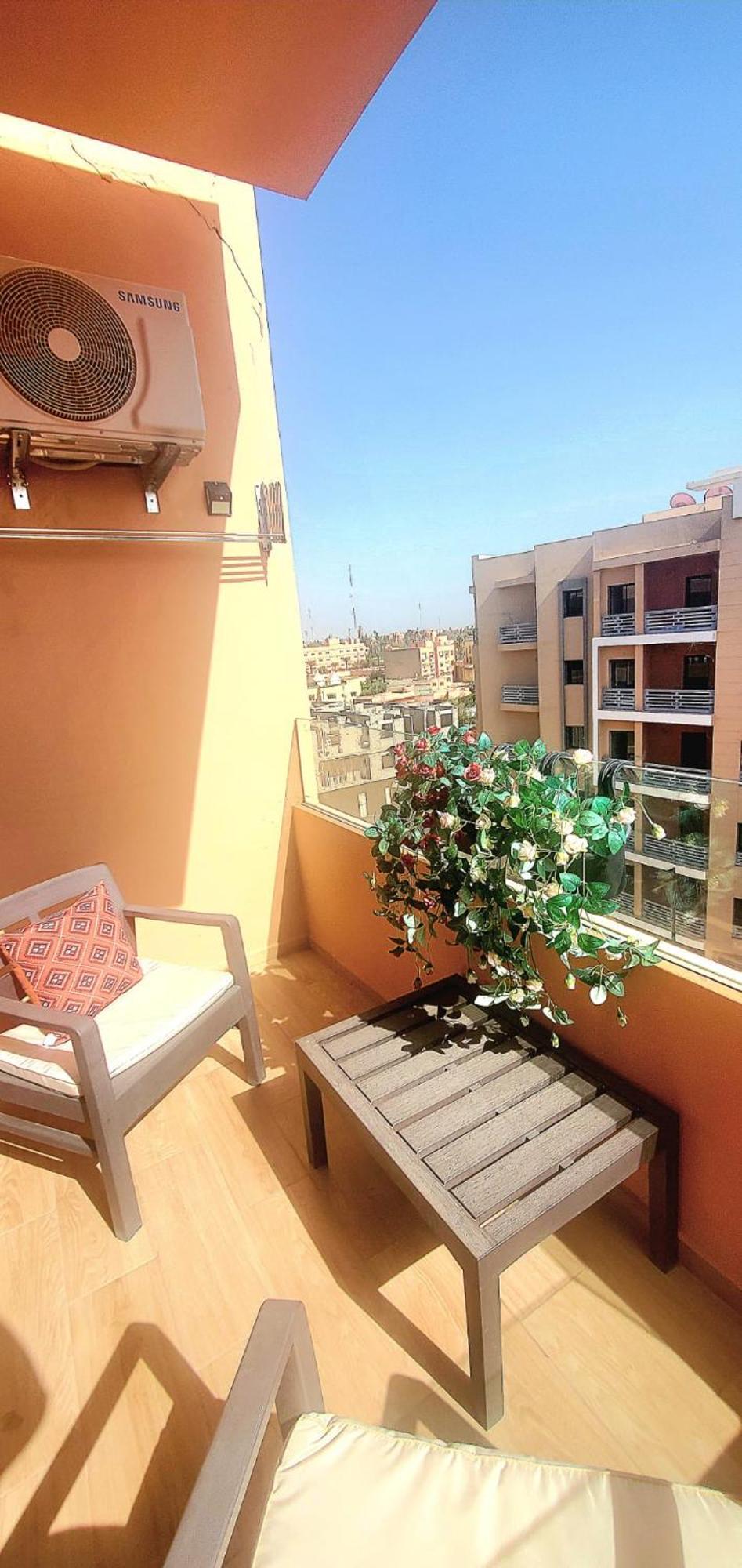 Super Appartement Haut Standing Ensoleille Gare Marrakesh Exterior foto