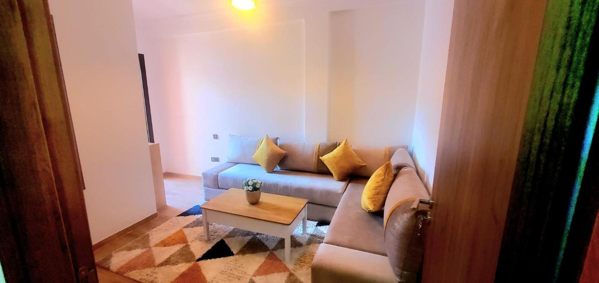 Super Appartement Haut Standing Ensoleille Gare Marrakesh Exterior foto
